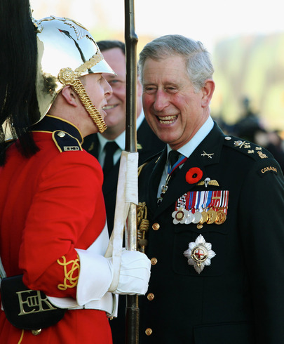 Charles in Canadian Uniform. By Fred Chartrand, CP.